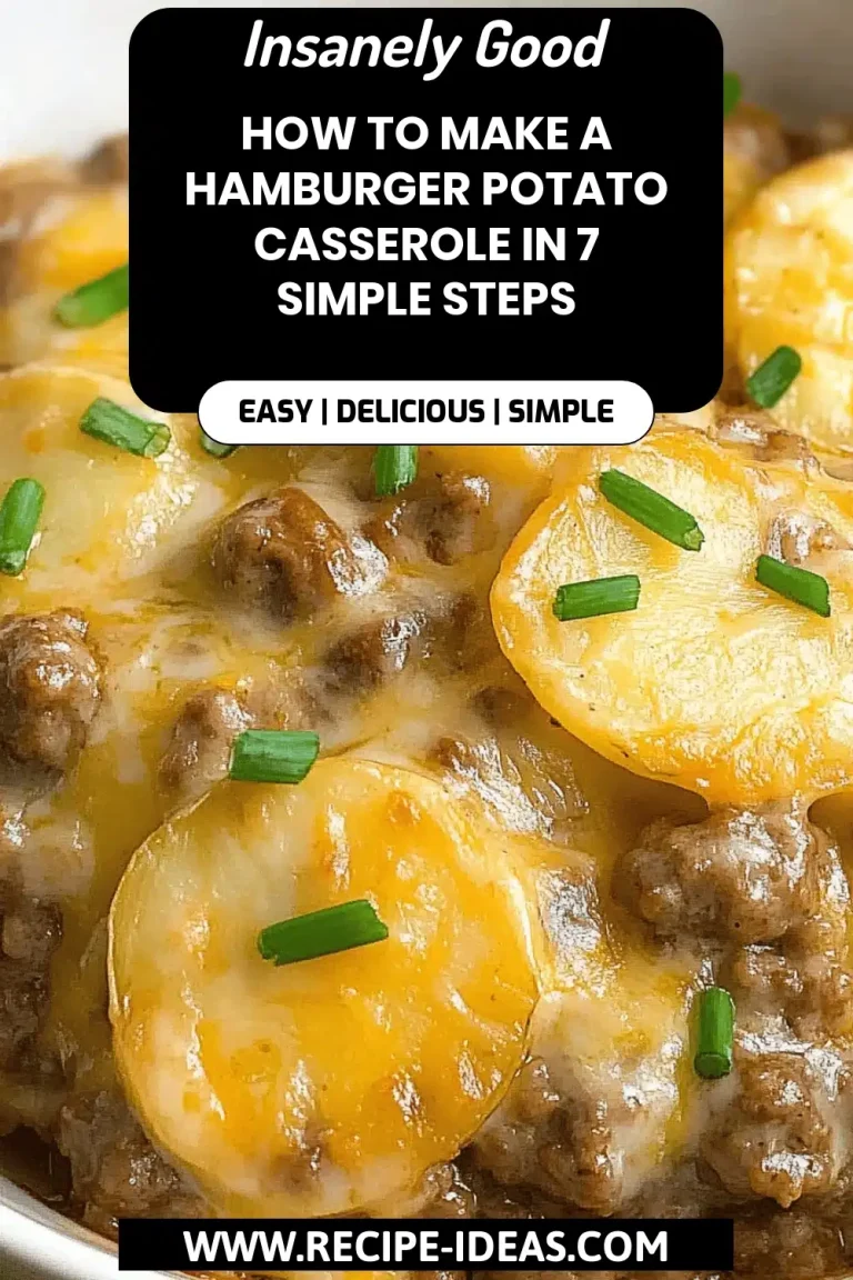 Hamburger potato casserole