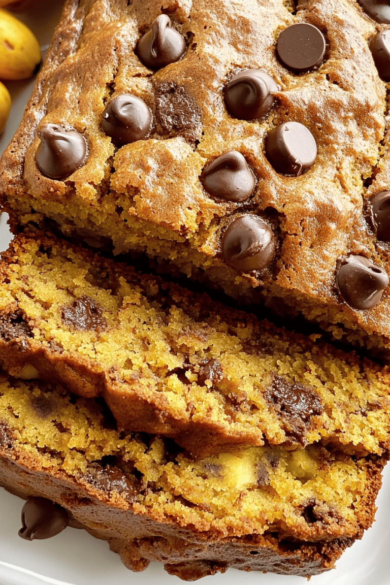 pumpkin chocolate bread