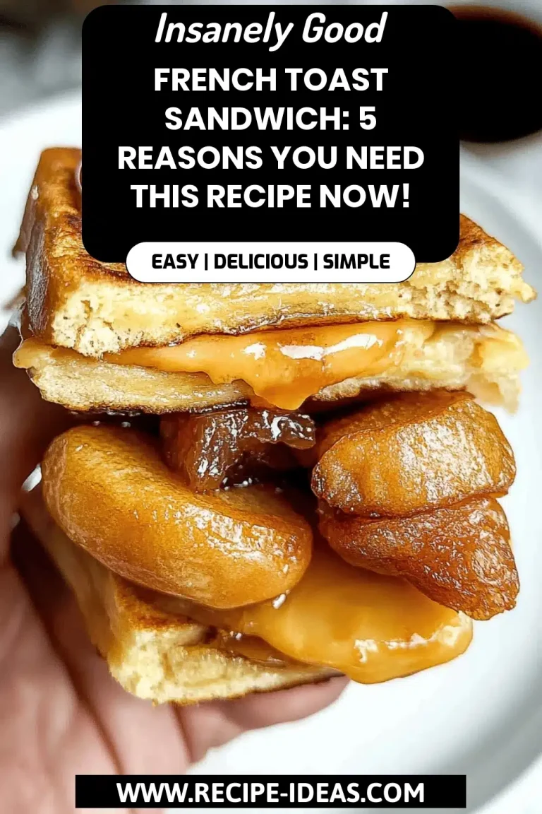 How to Make a French Dip Sandwich Dessert