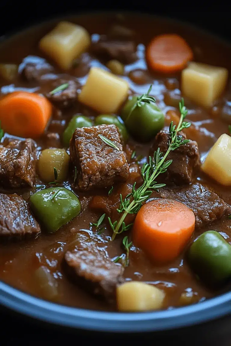 Easy Pressure Cooker Beef Stew Recipe