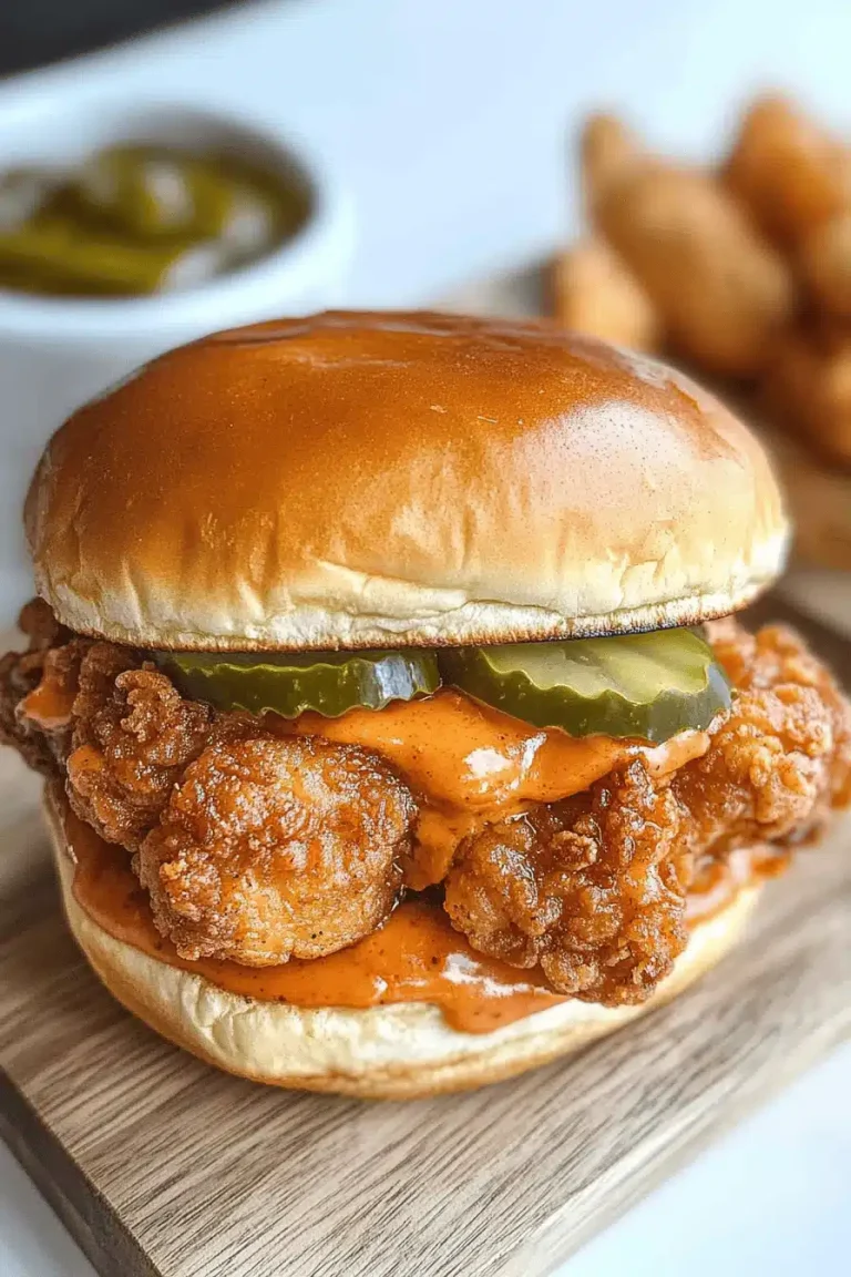 Copycat Popeyes Chicken Sandwich Made Easy
