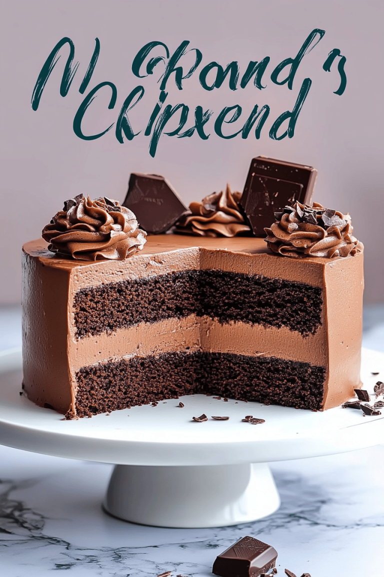 Rich Red Wine Chocolate Cake Recipe