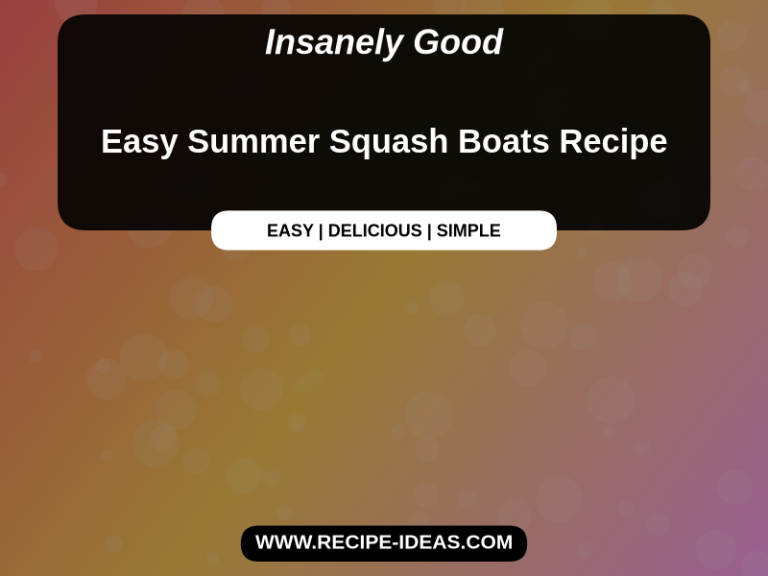 Easy Zucchini Boats Packed with Flavor