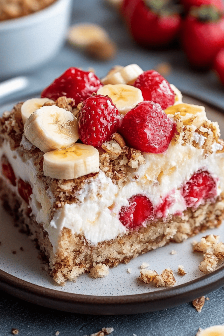 Banana Split Dessert