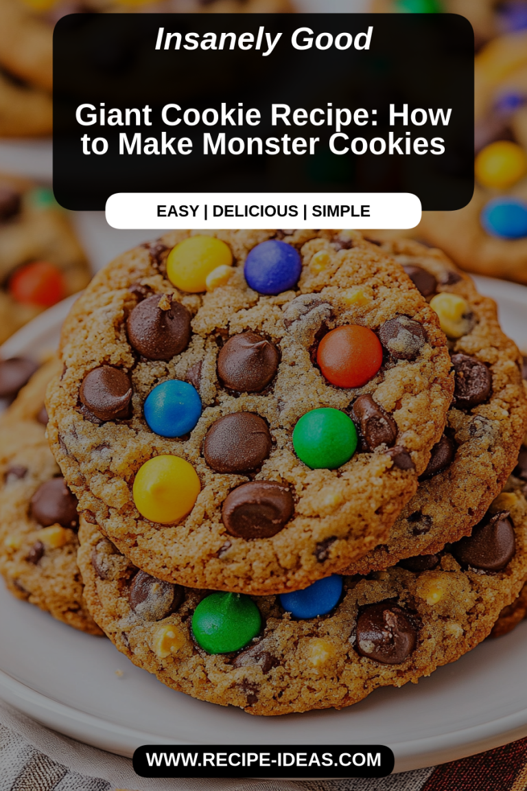 Monster Cookies Easy Sweet Treats