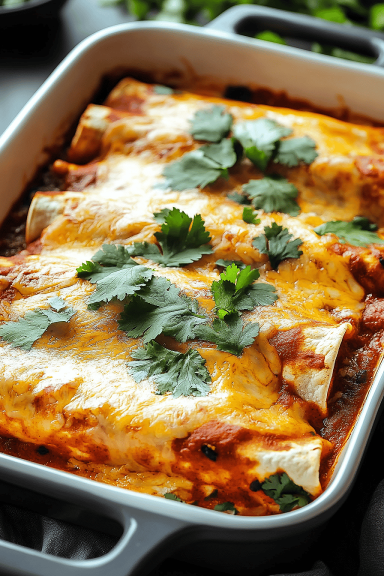 Easy Chicken Bean Enchiladas a Healthy Treat