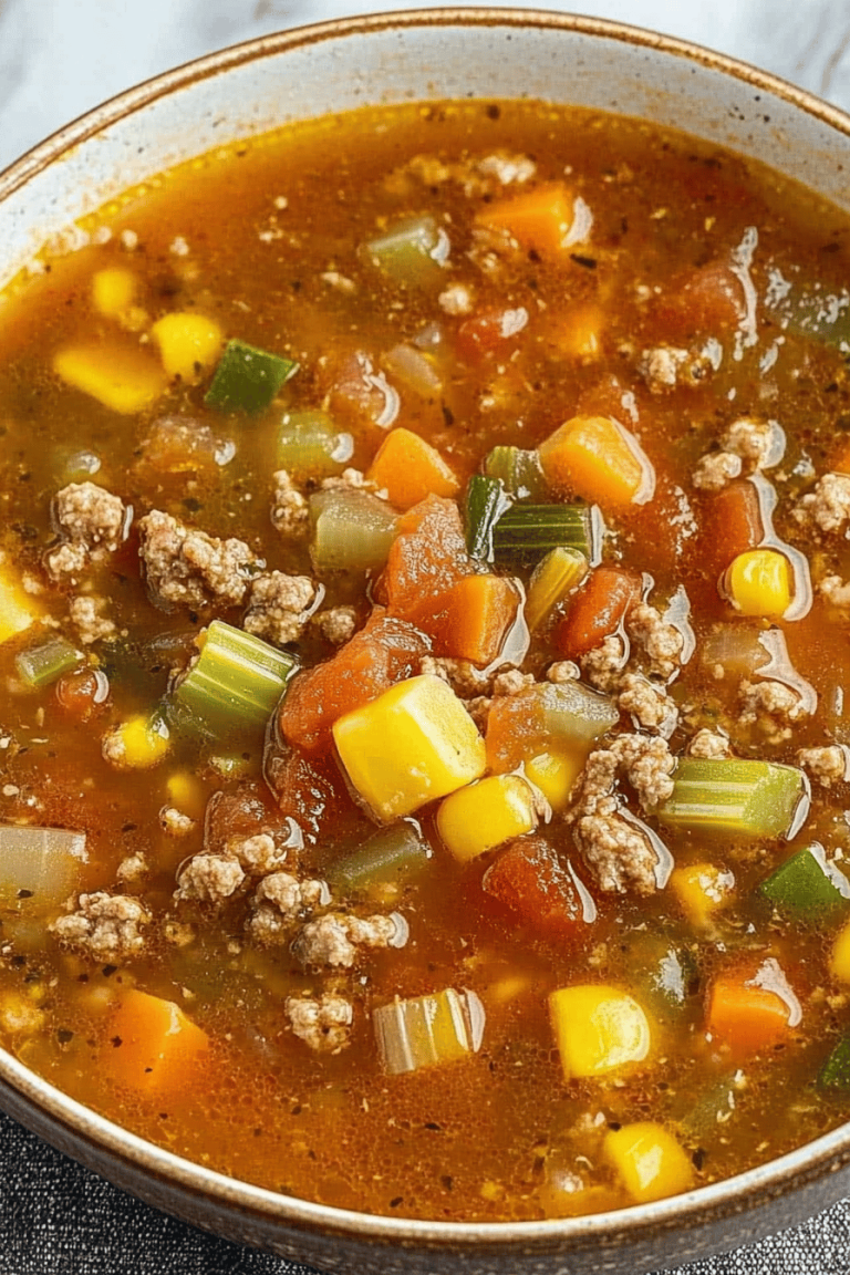 Easy Hearty Italian Vegetable Soup