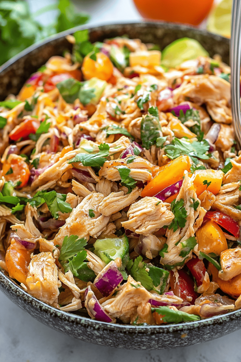 Basil Chicken Caprese Salad Recipe