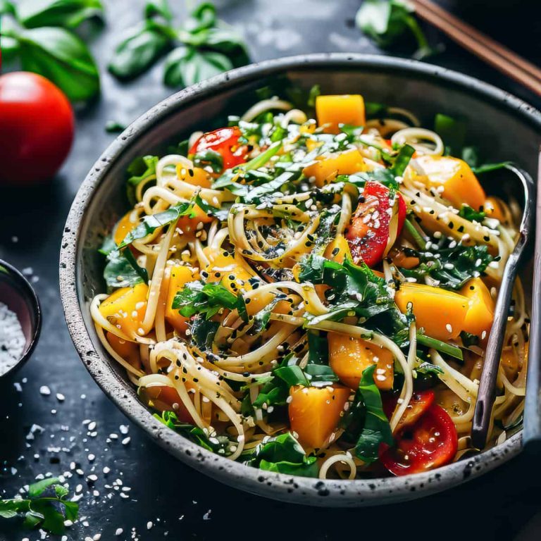 chicken noodle salad