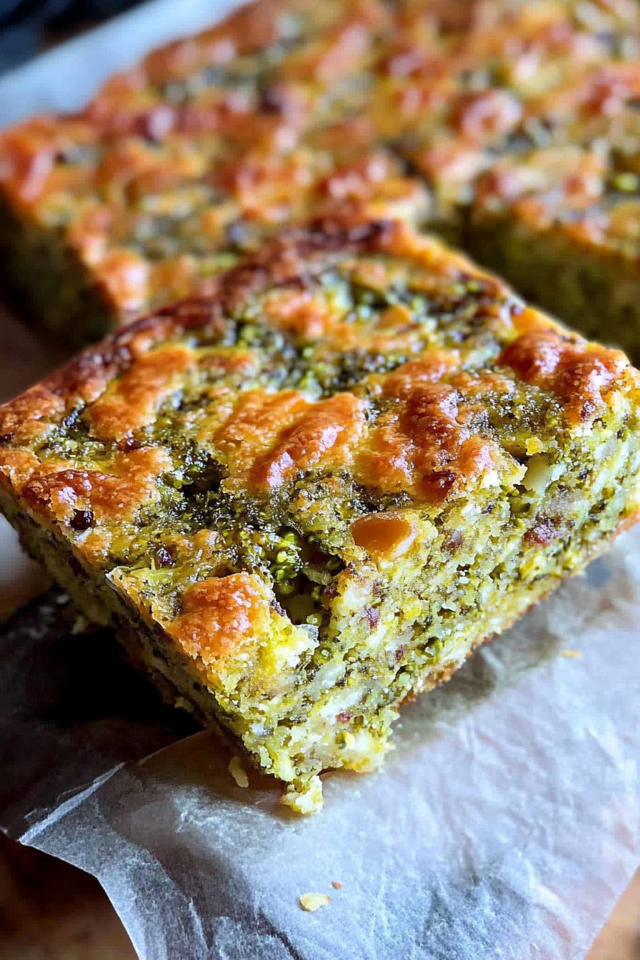 broccoli breakfast bars