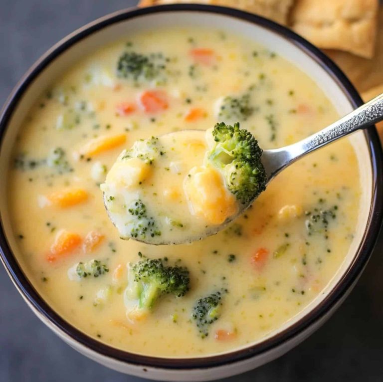 Easy Broccoli Cheese Soup A Comforting Meal