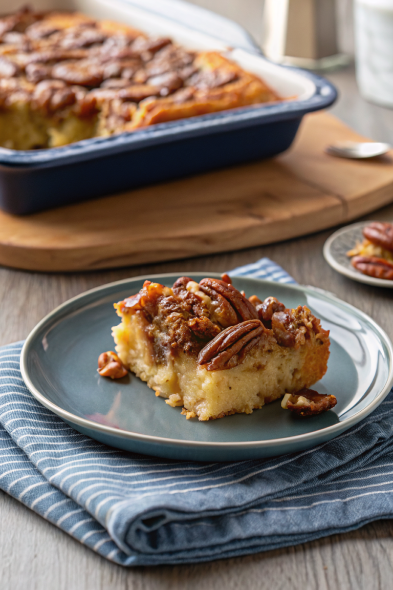 Caramel Pecan Breakfast Casserole
