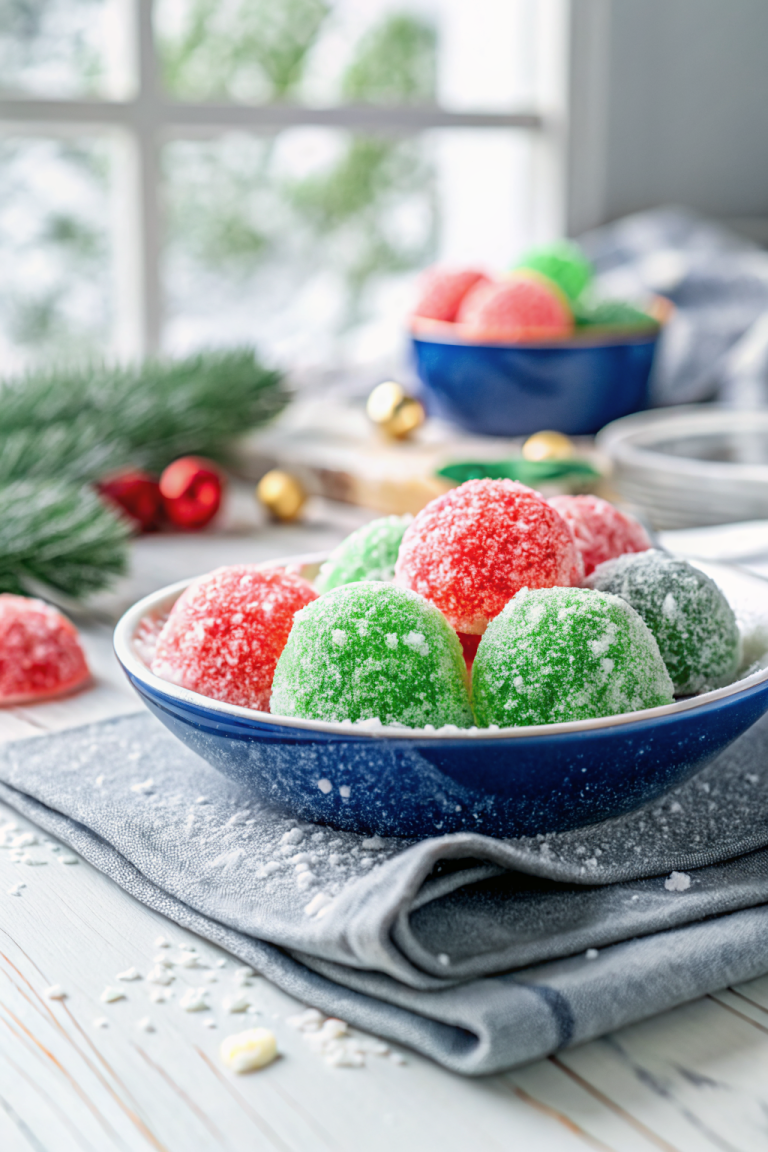 Christmas Jello Balls
