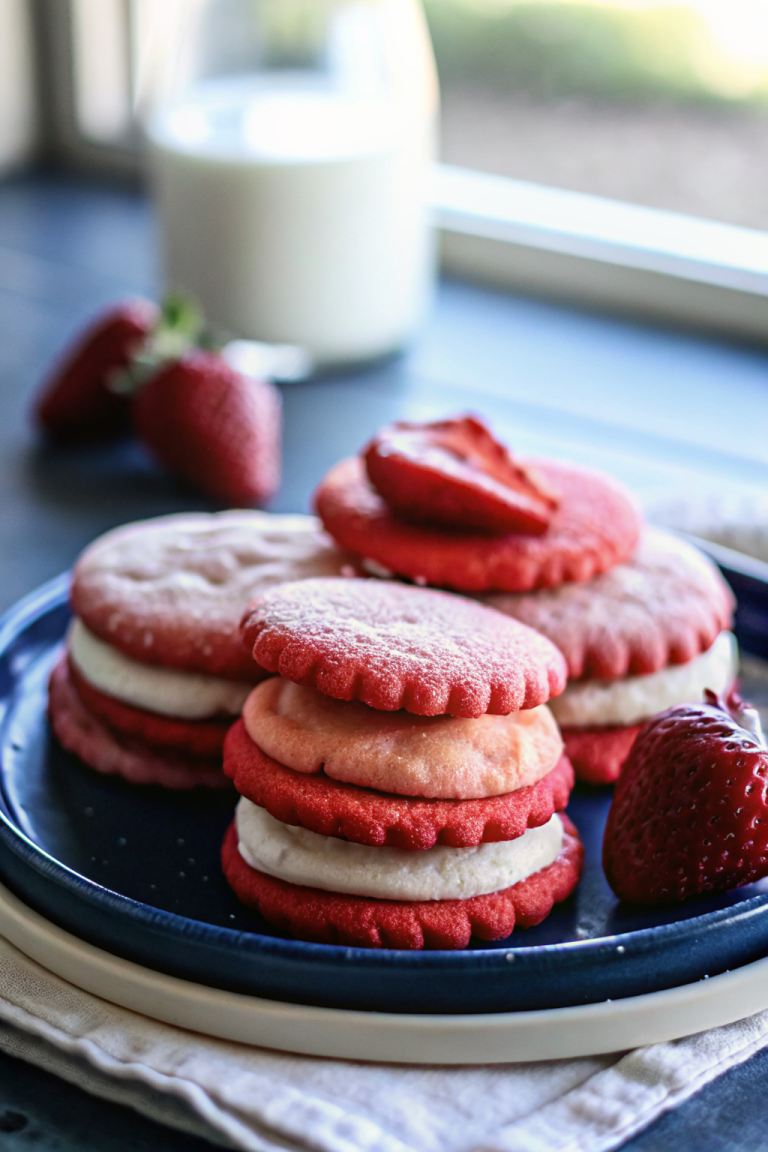 Red Velvet Sugar Cookies